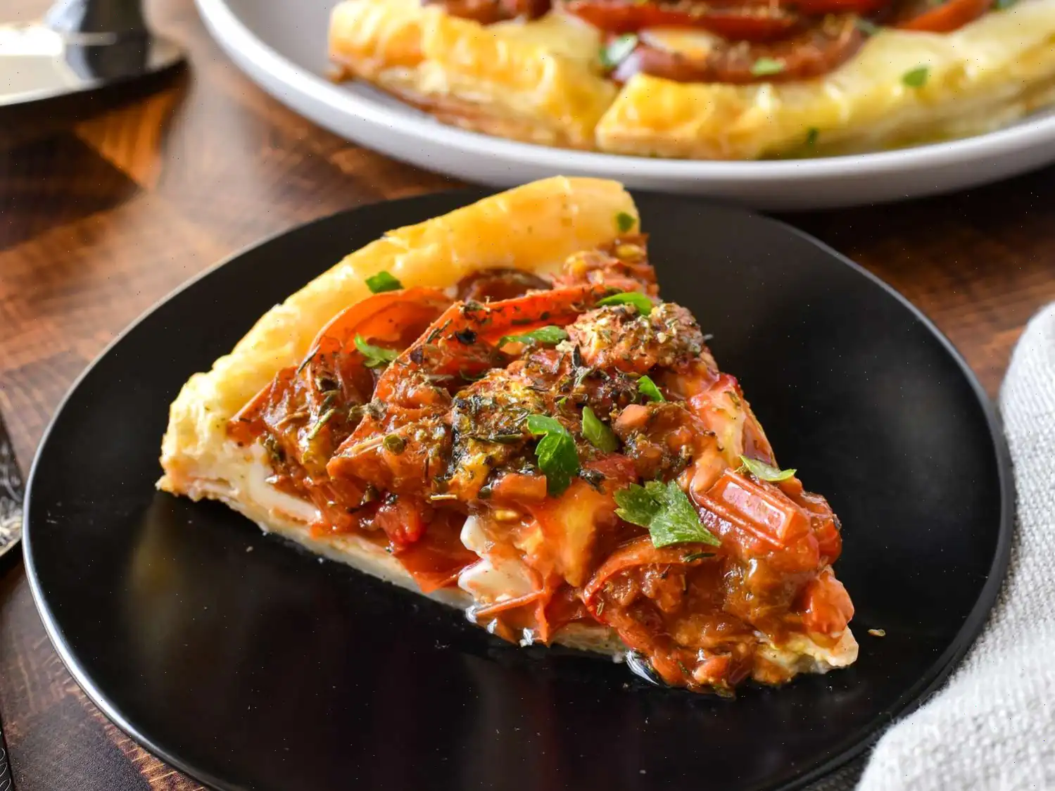 Tarte aux Moutarde (French Tomato and Mustard Pie) Recipe