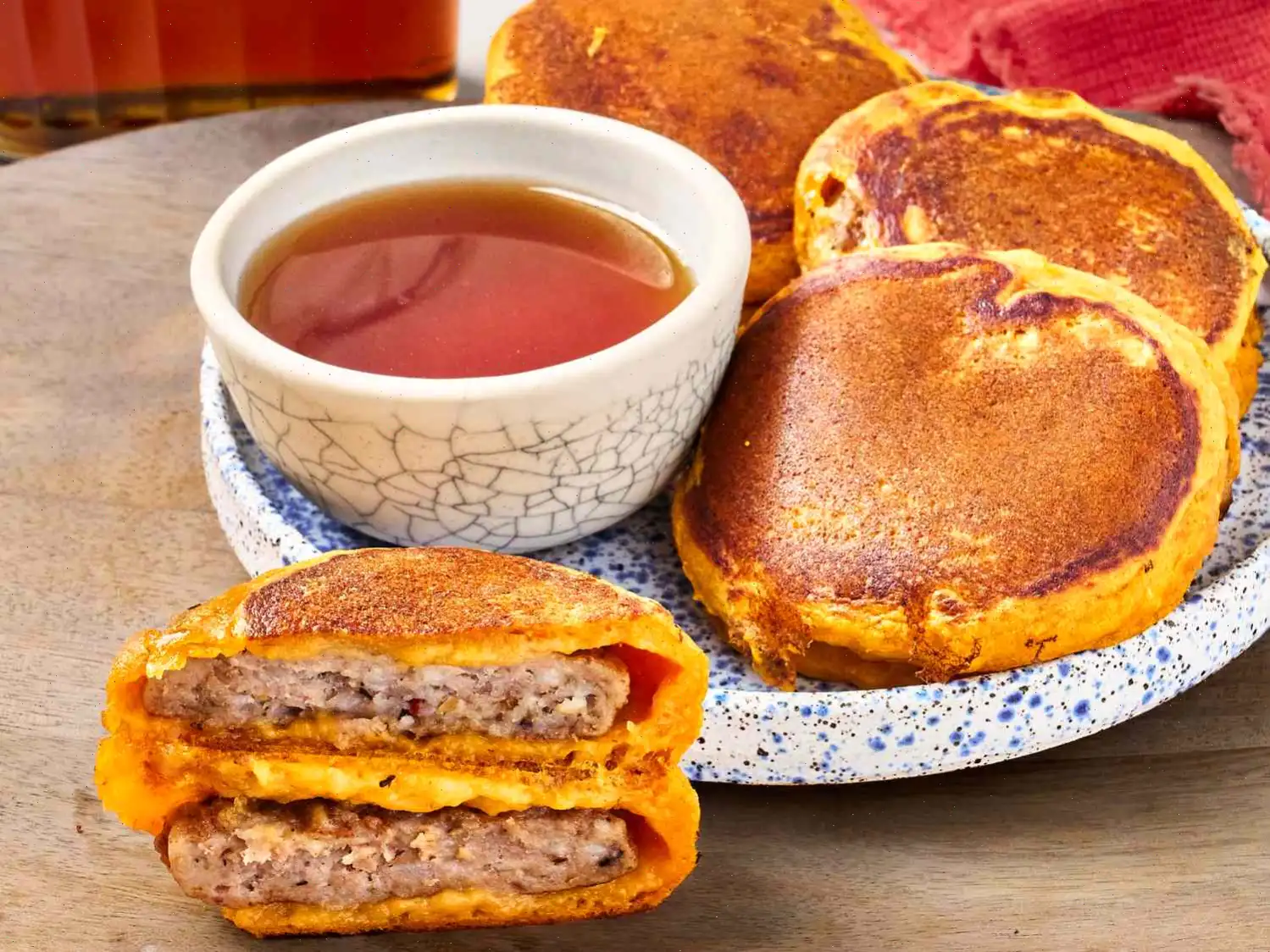 Easy Pumpkin Sausage Pancakes Recipe