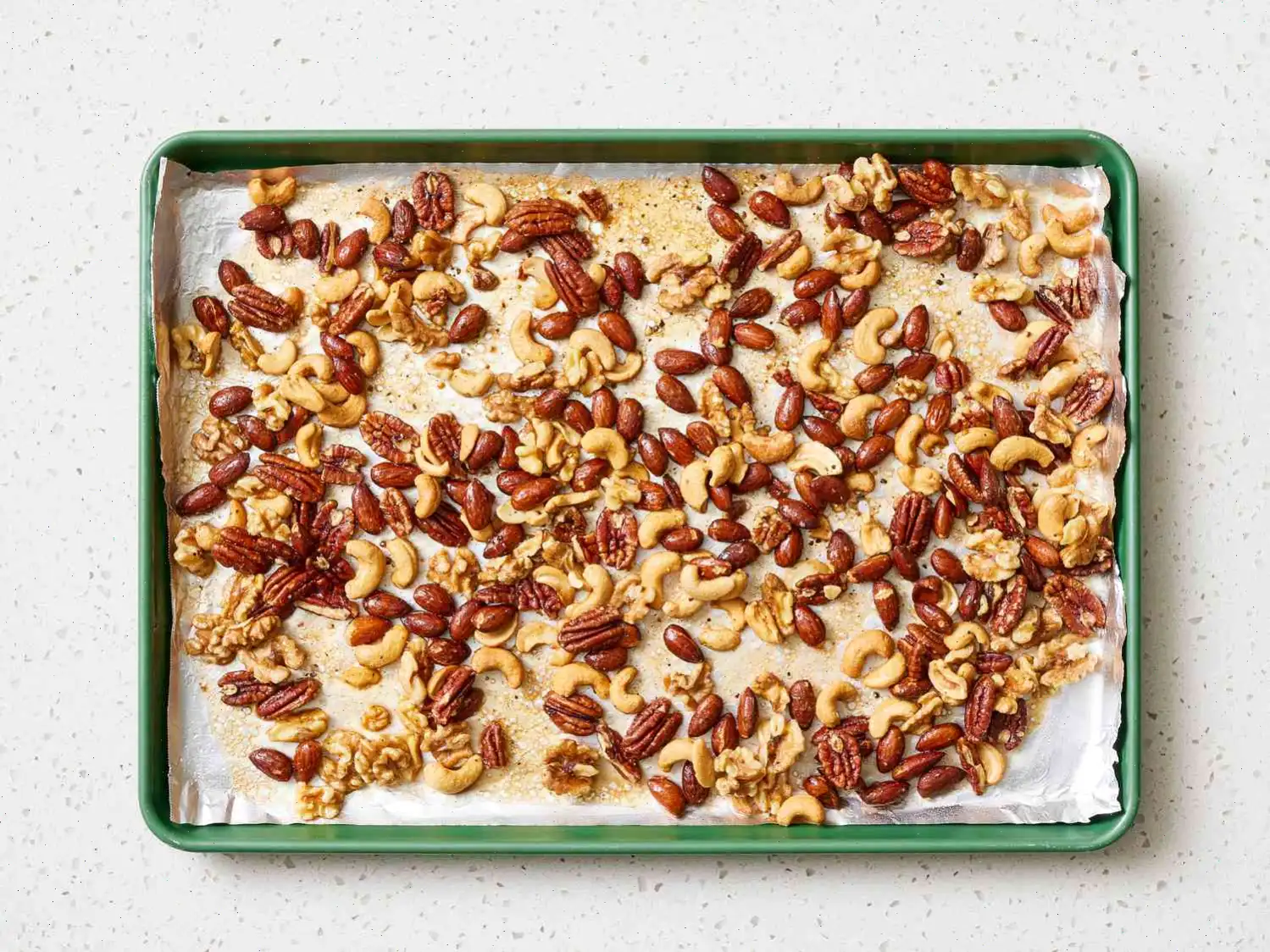 Sweet, Salty, Spicy Party Nuts Recipe