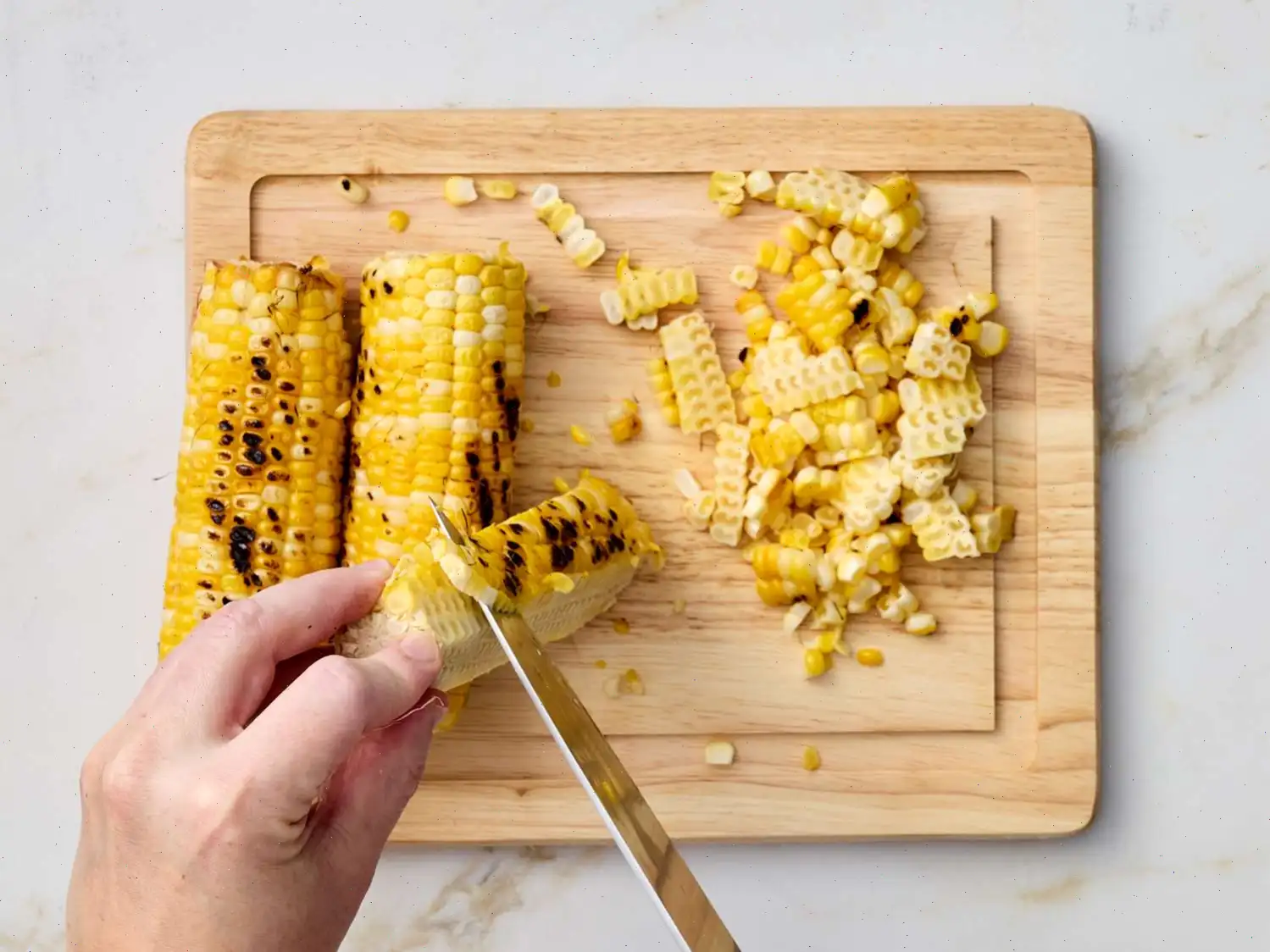 Grilled Corn and Avocado Salad Recipe