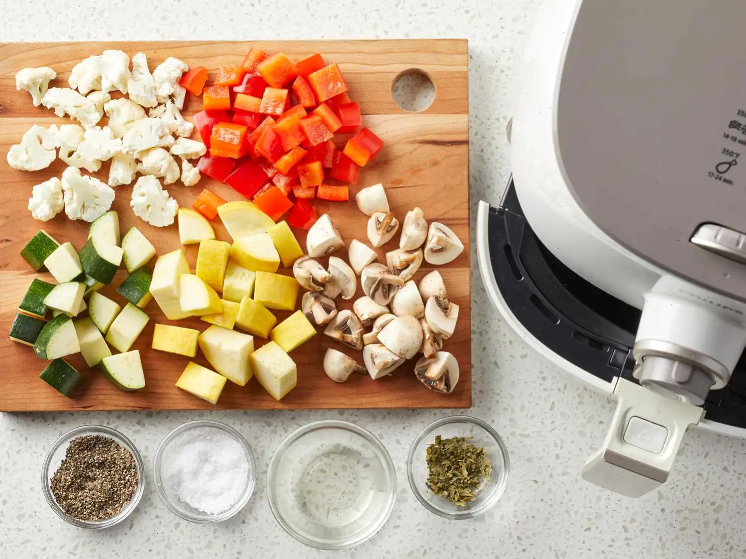 Air-Fryer Roasted Veggies Recipe