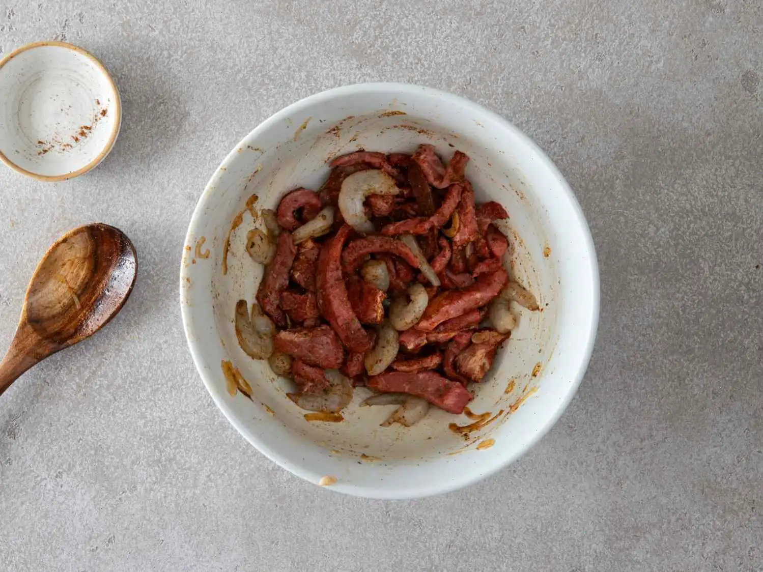 Sheet Pan Steak and Shrimp Fajitas Recipe