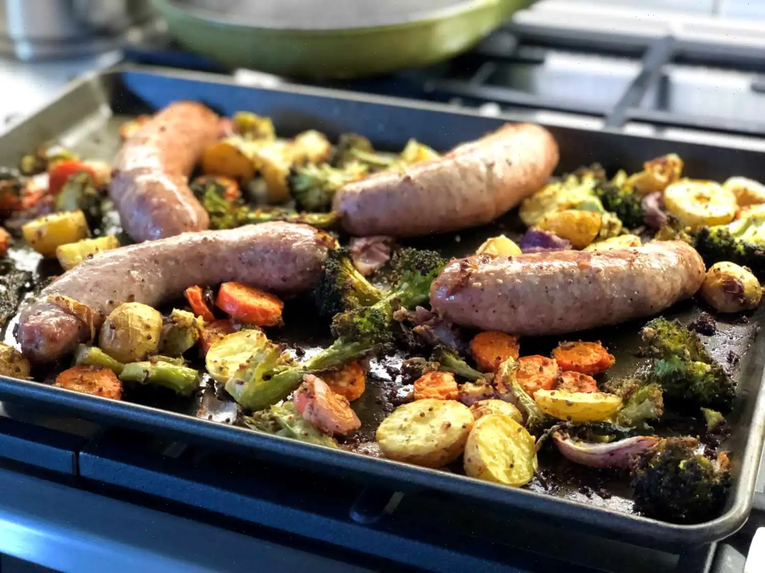 Sausage and Vegetable Sheet Pan Dinner Recipe