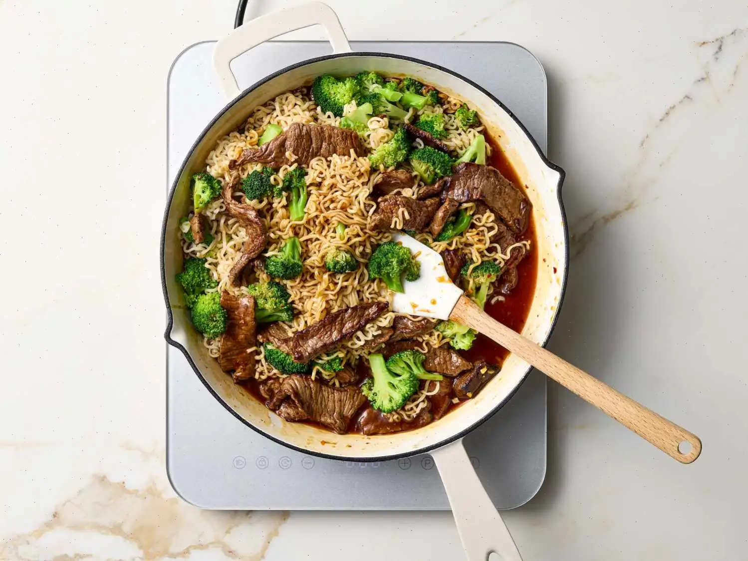 Beef and Broccoli Ramen Stir Fry Recipe