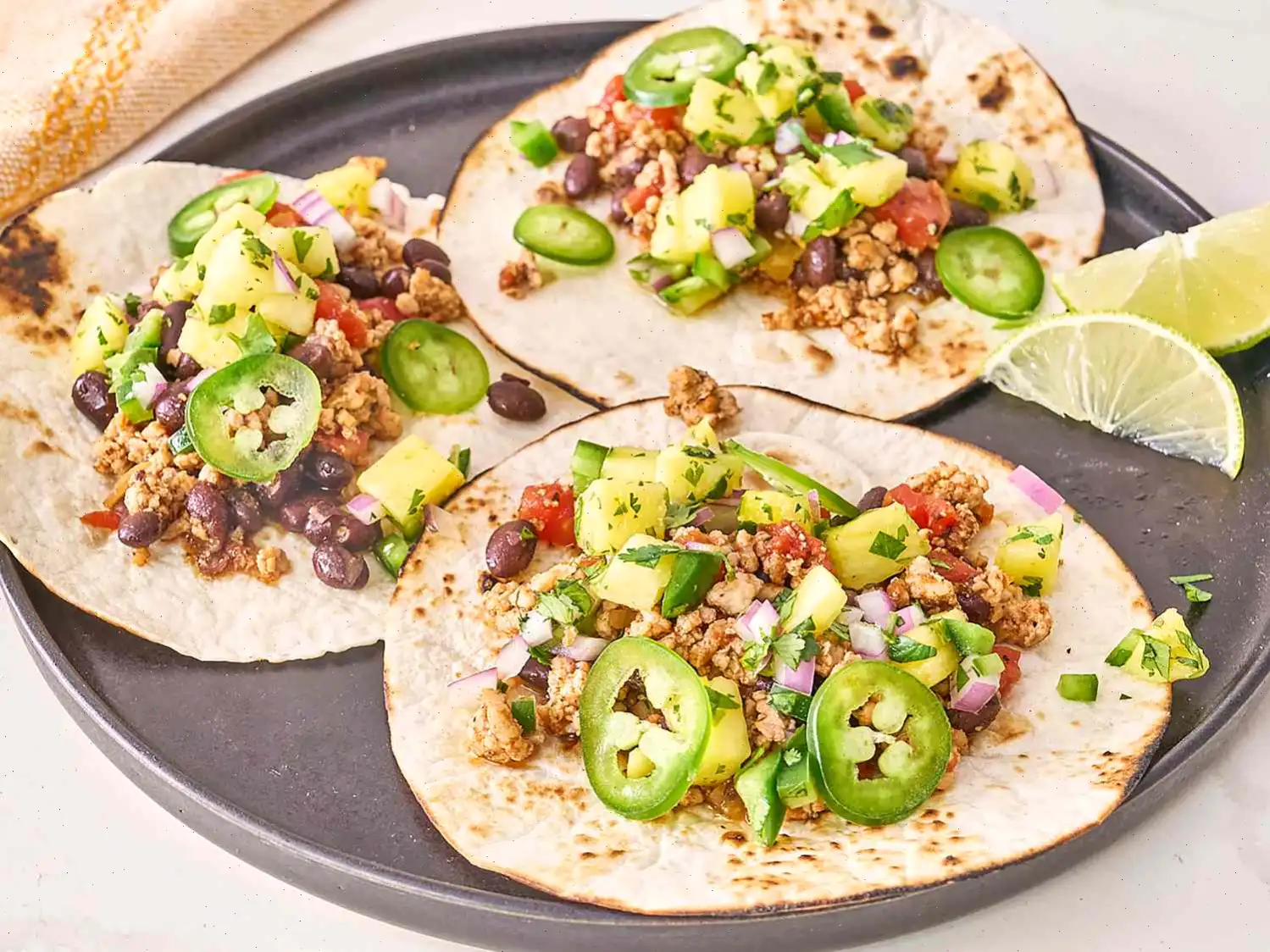 Easy Pork Tacos with Pineapple Salsa Recipe