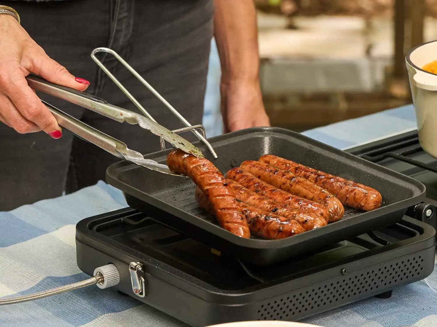 Marinated Grilled Hot Dogs Recipe