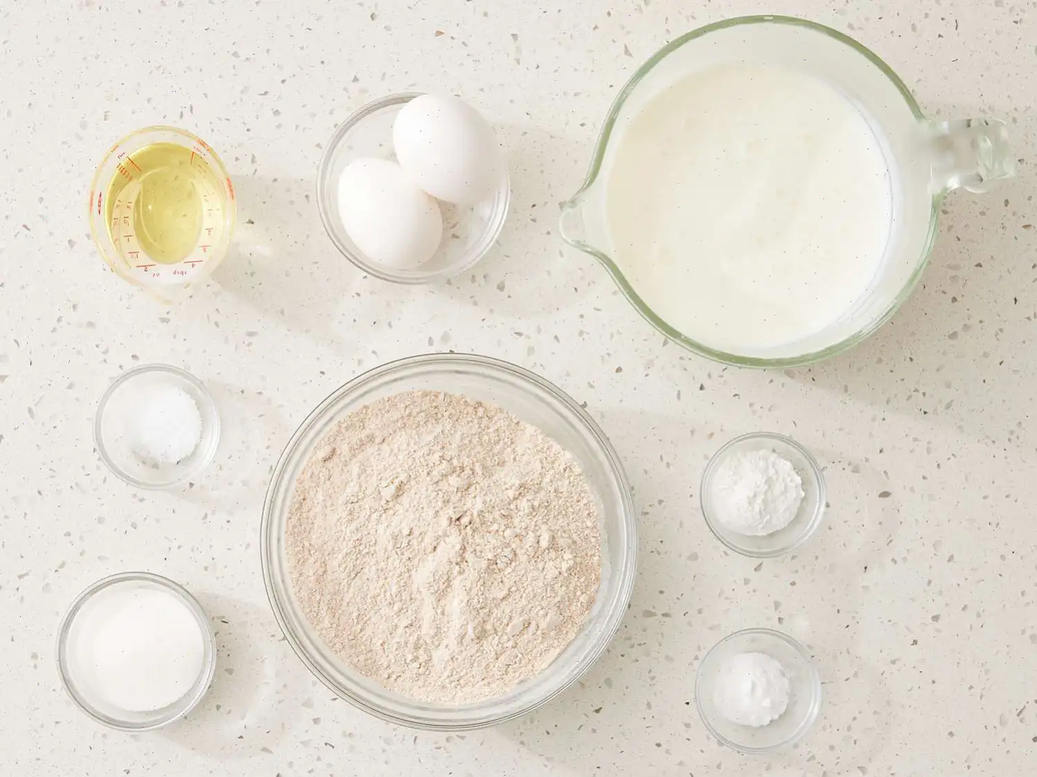 100% Whole Wheat Pancakes Recipe