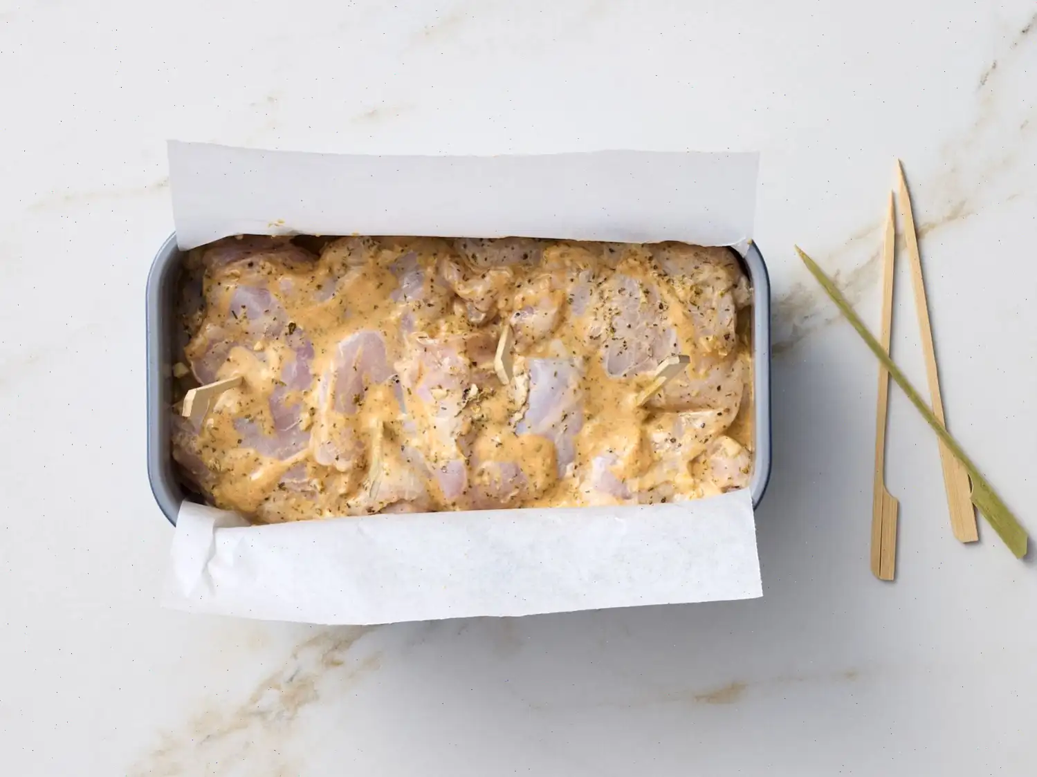 Loaf Pan Chicken Gyros Recipe