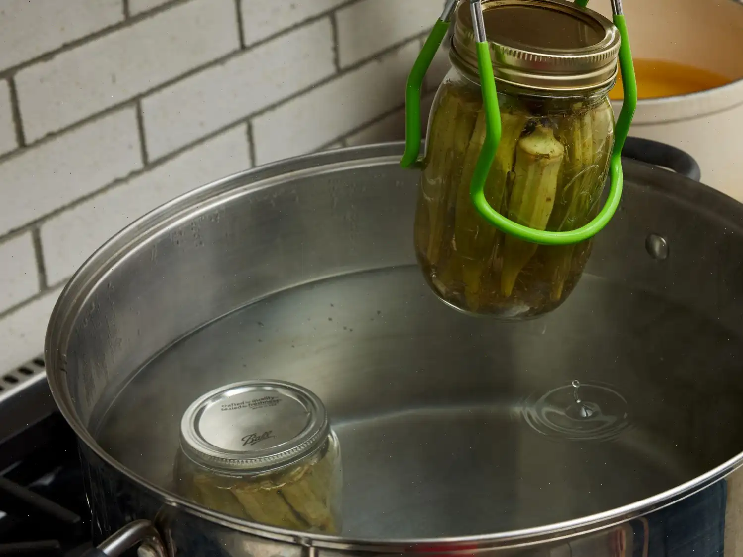 Grandma Oma's Pickled Okra Recipe