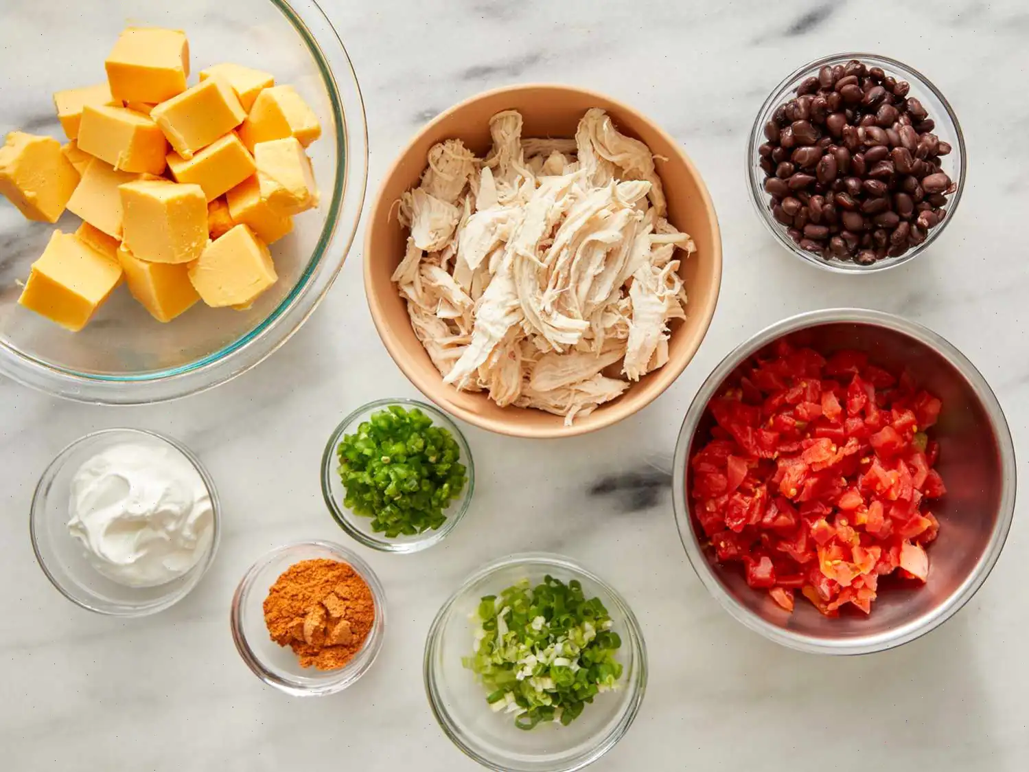 Outrageous Warm Chicken Nacho Dip Recipe