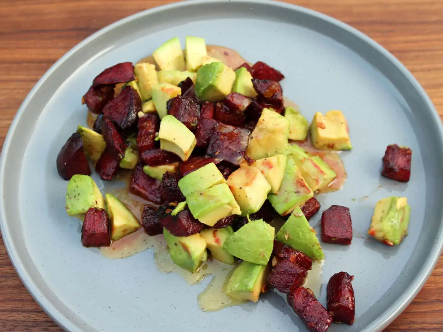 Roasted Beet and Avocado Salad Recipe
