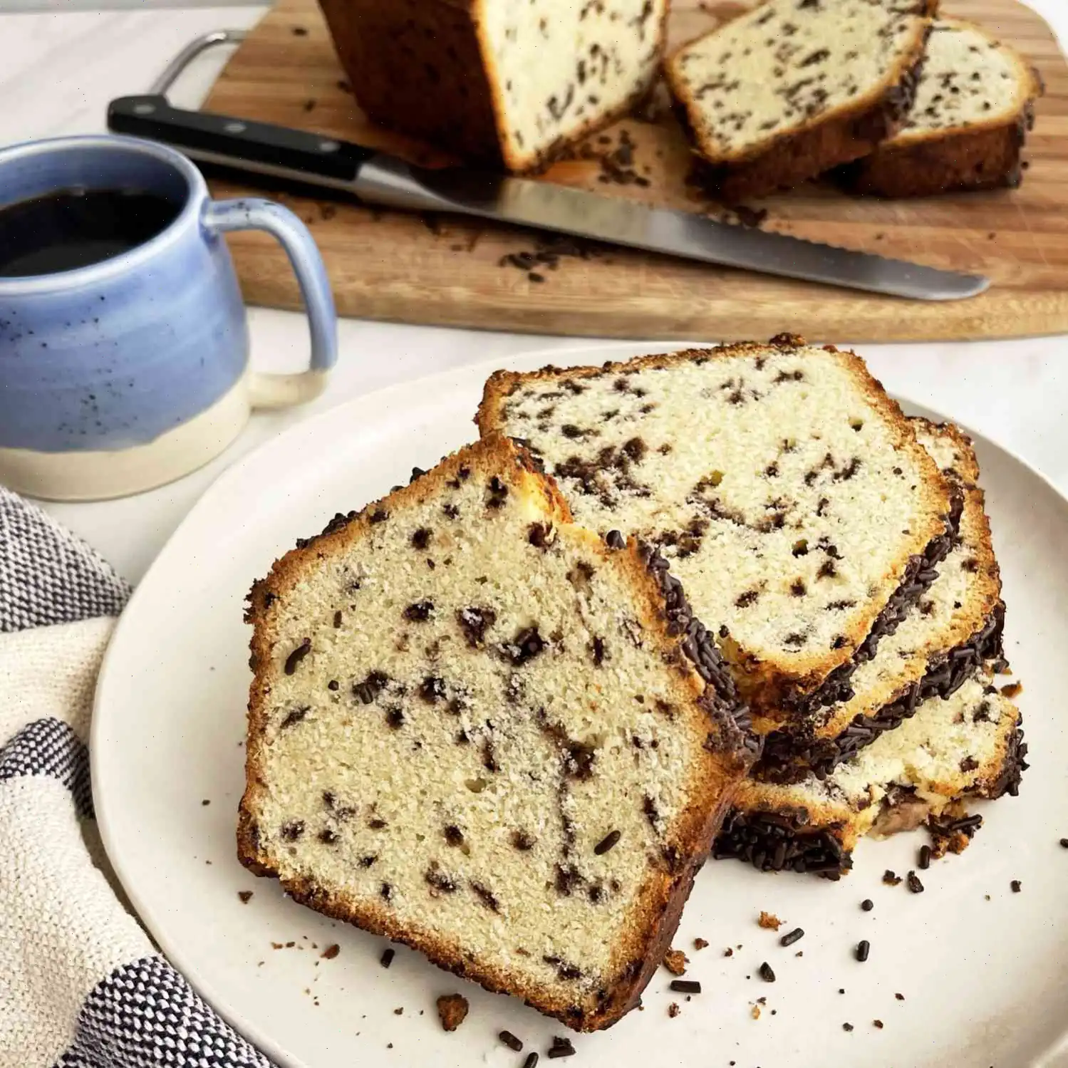 Ottilienkuchen (German Chocolate Sprinkle Cake)