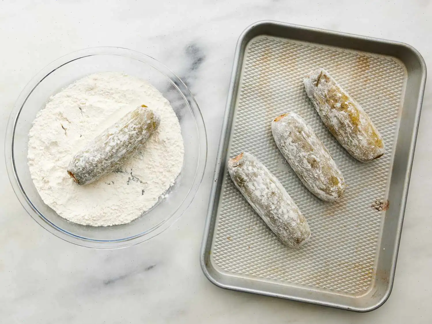 Pulled Pork & Pickle Corn Dogs