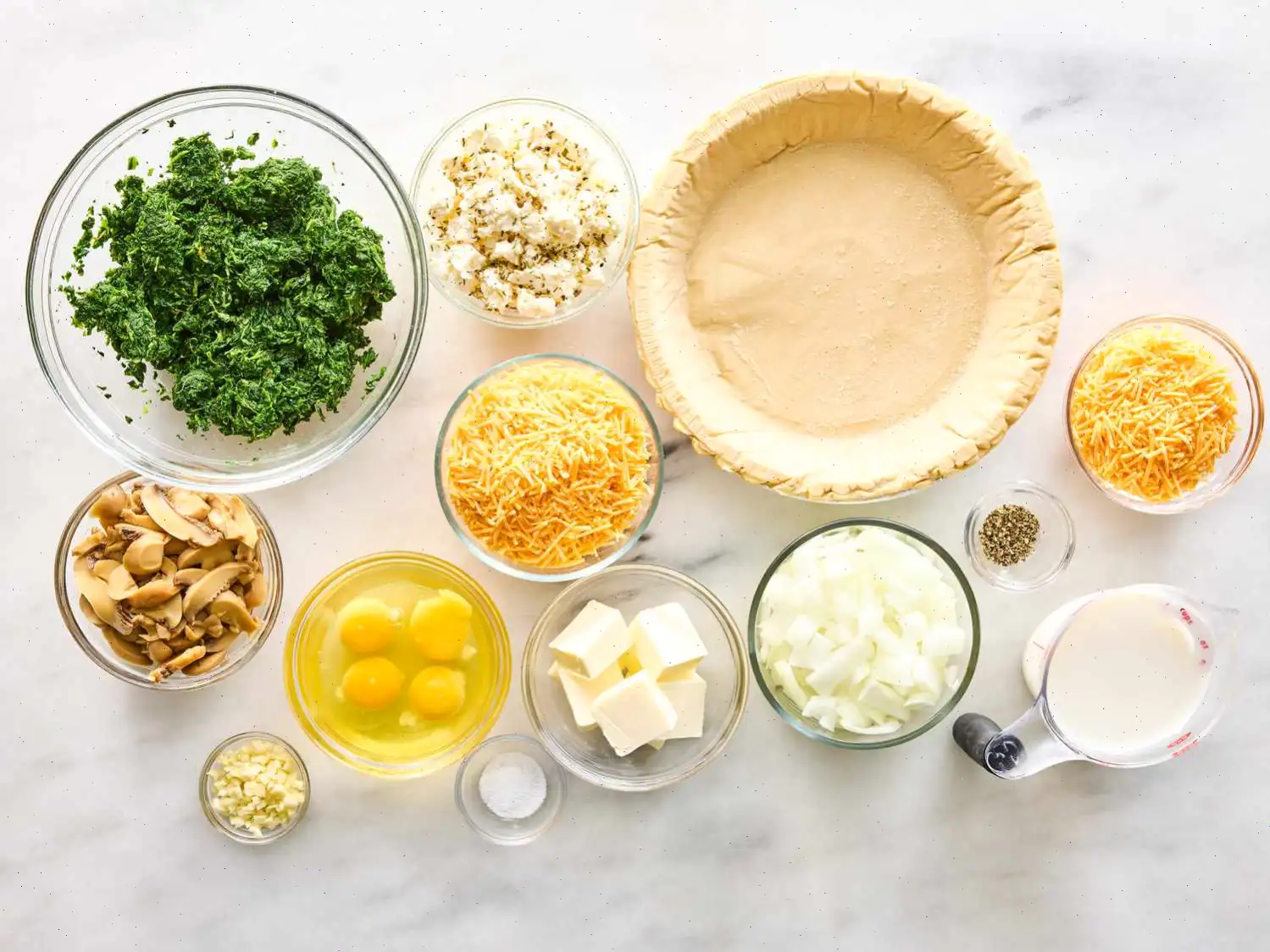 Receta de quiche de espinacas