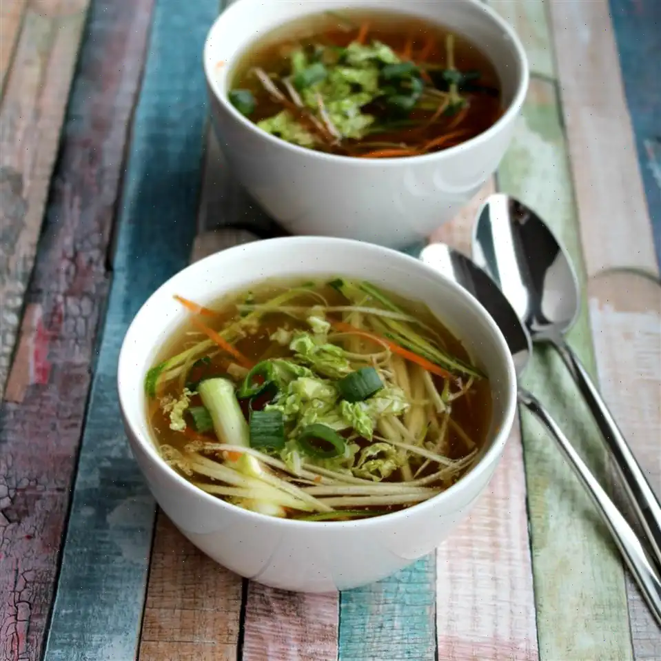 Vegetable Tom Yum Soup Recipe