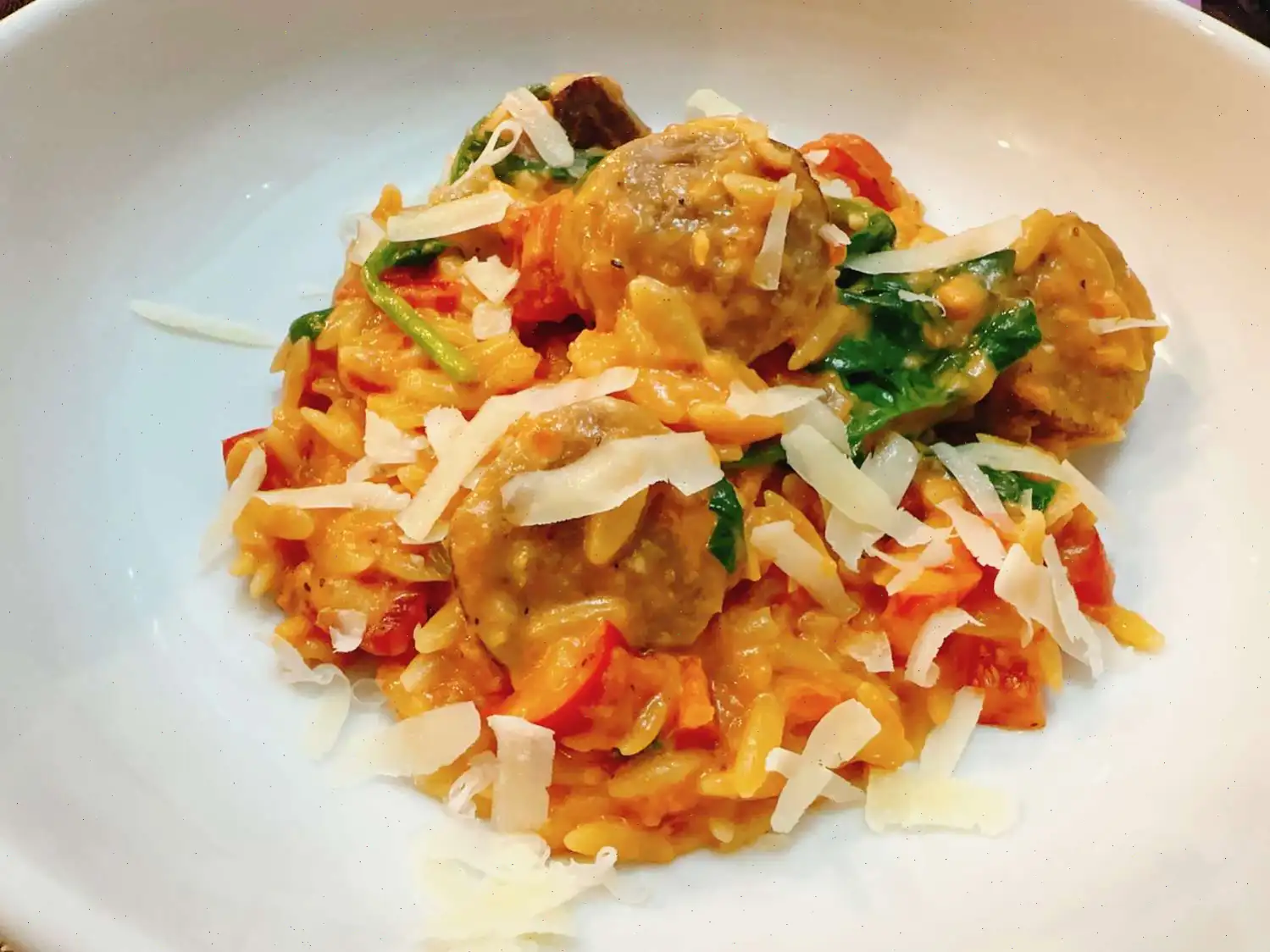 Creamy Sausage Orzo Recipe