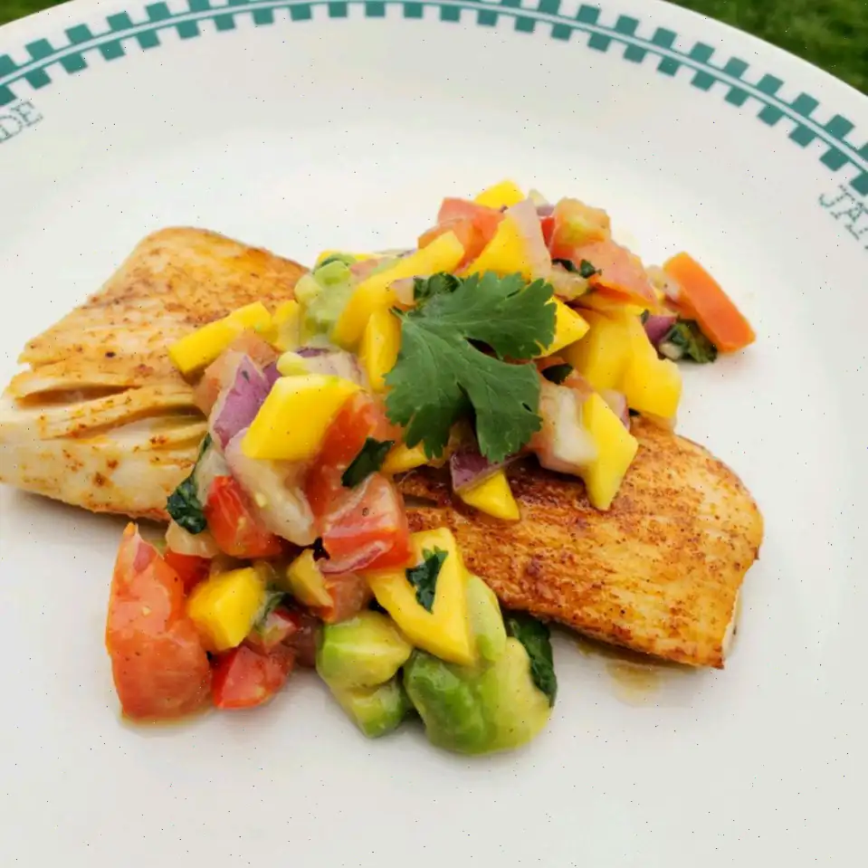 Fish Tacos with Mango Salsa Recipe