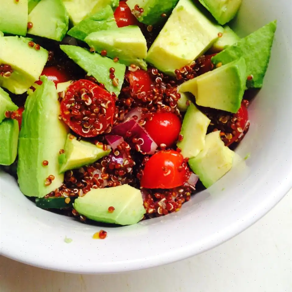 Red Quinoa and Avocado Salad Recipe
