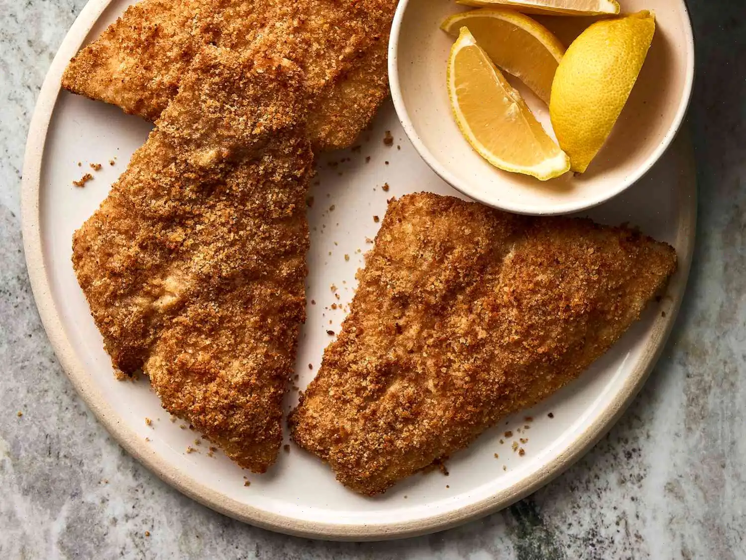Air-Fried Crumbed Fish Recipe