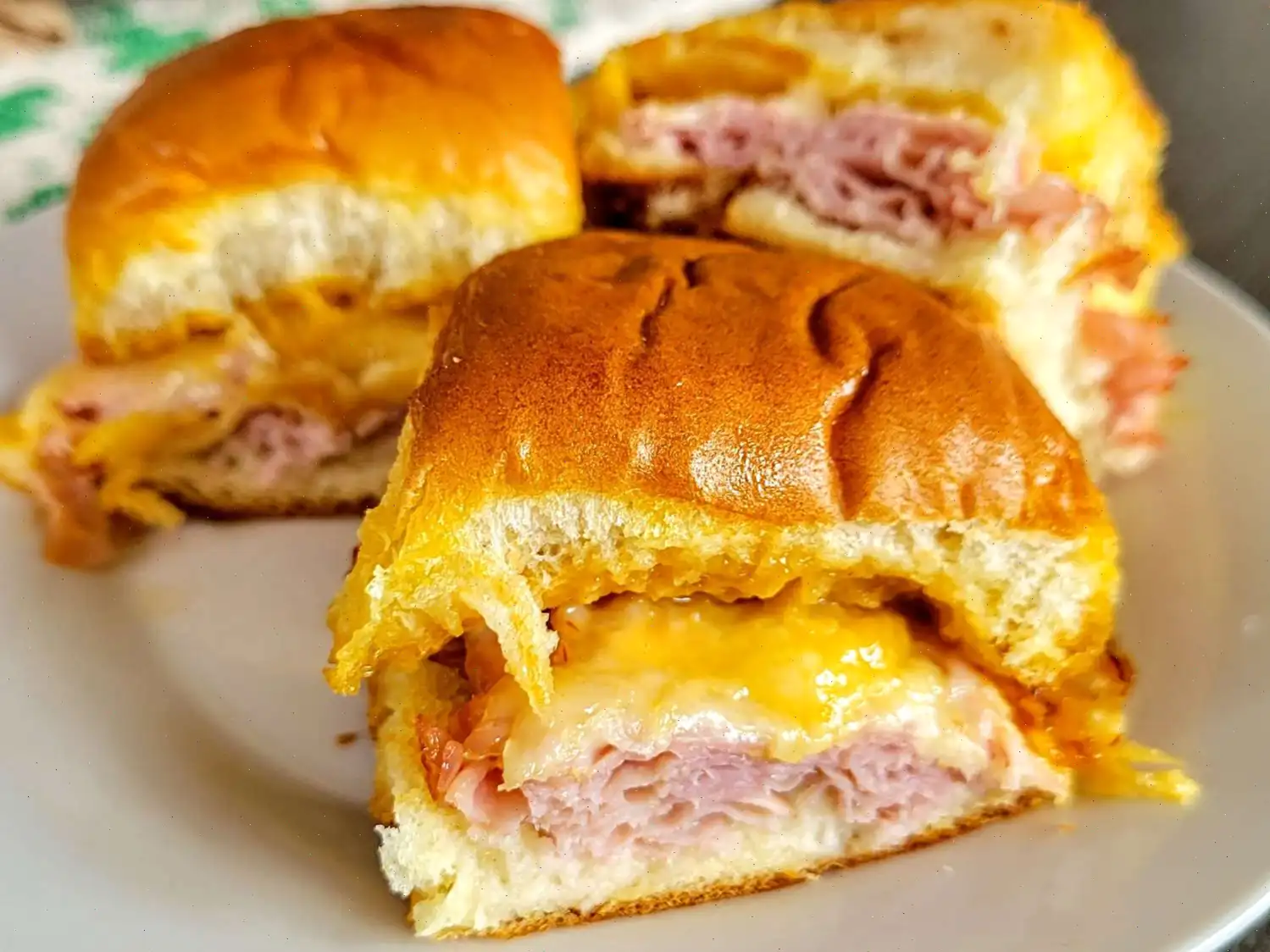Honey Mustard Ham and Cheese Sliders Recipe