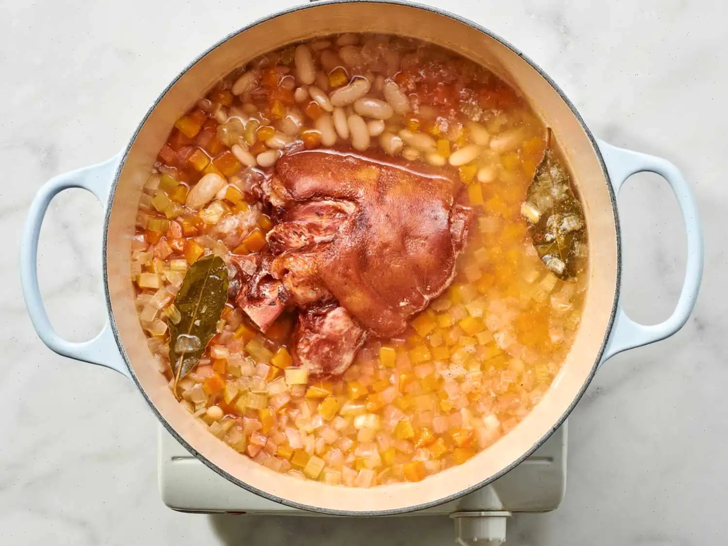 Basic Ham and Bean Soup Recipe