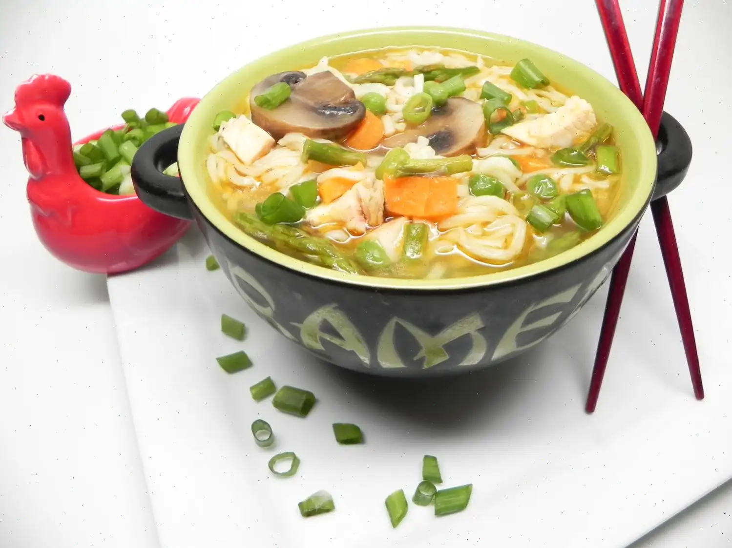 Instant Pot® Jazzed-Up Instant Ramen Noodle Soup Recipe