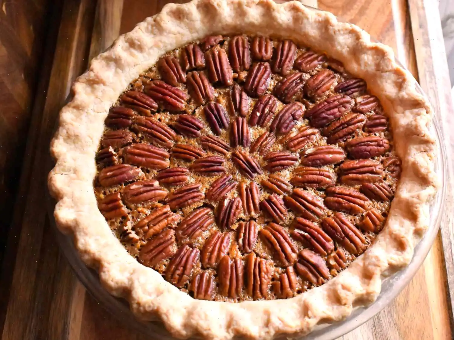 Chocolate Bourbon Pecan Pie Recipe