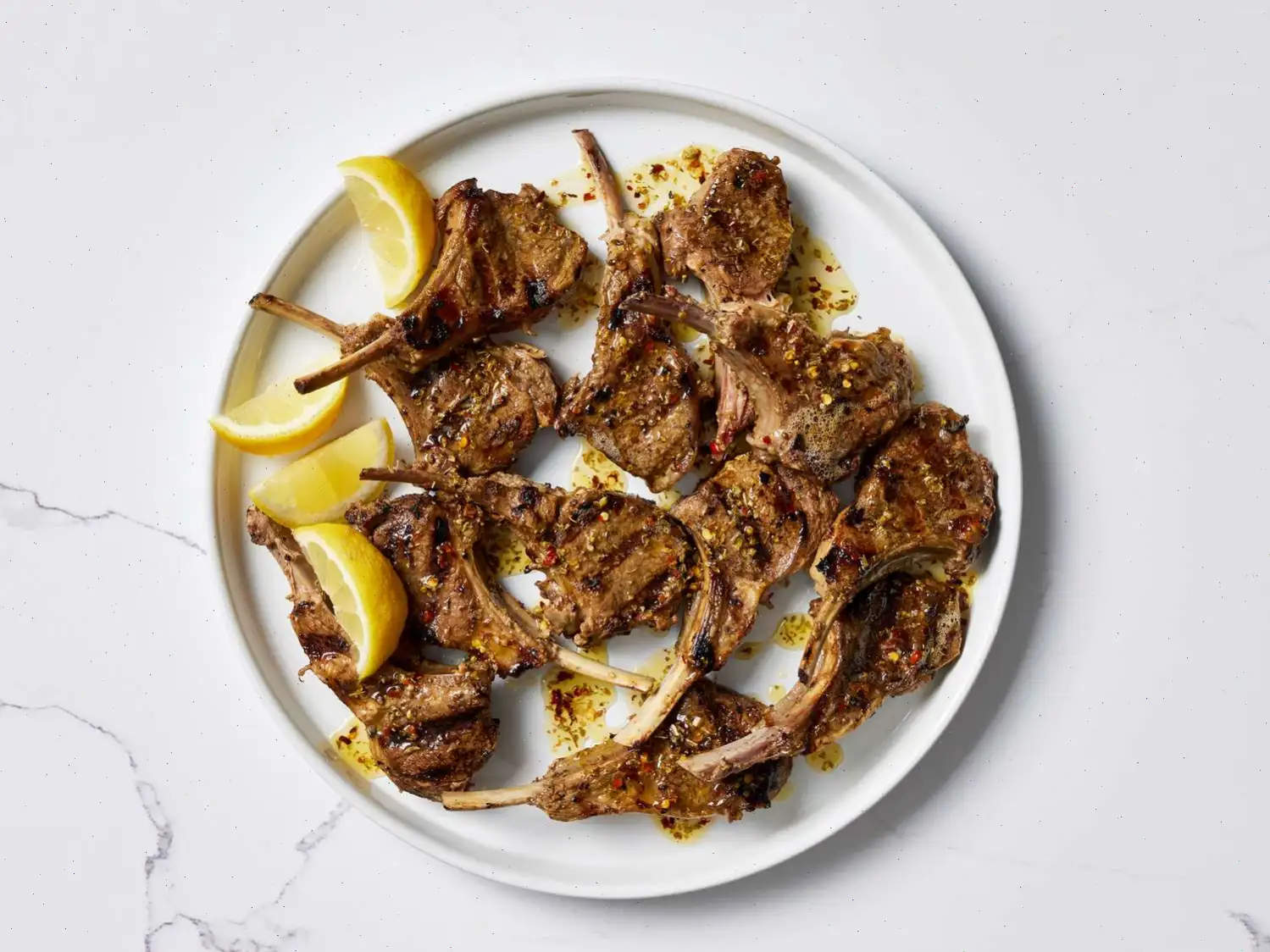 Greek-Style Grilled Lamb Chops Recipe