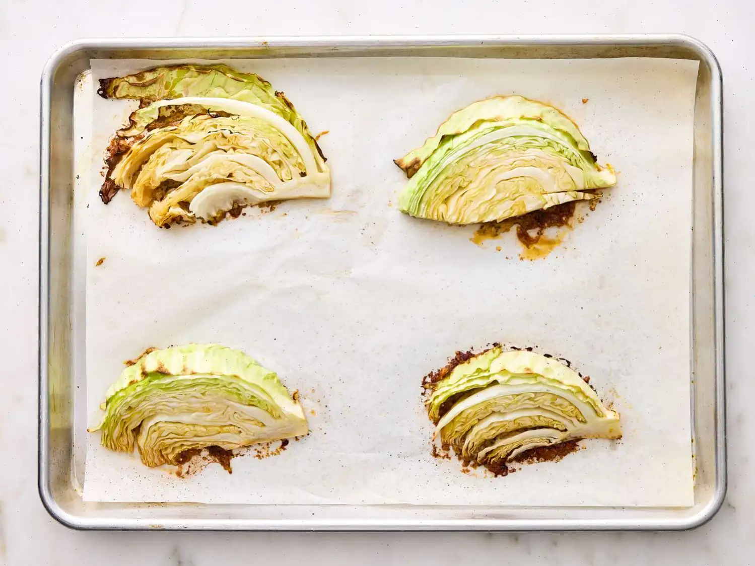 Parmesan-Crusted Roasted Cabbage Recipe