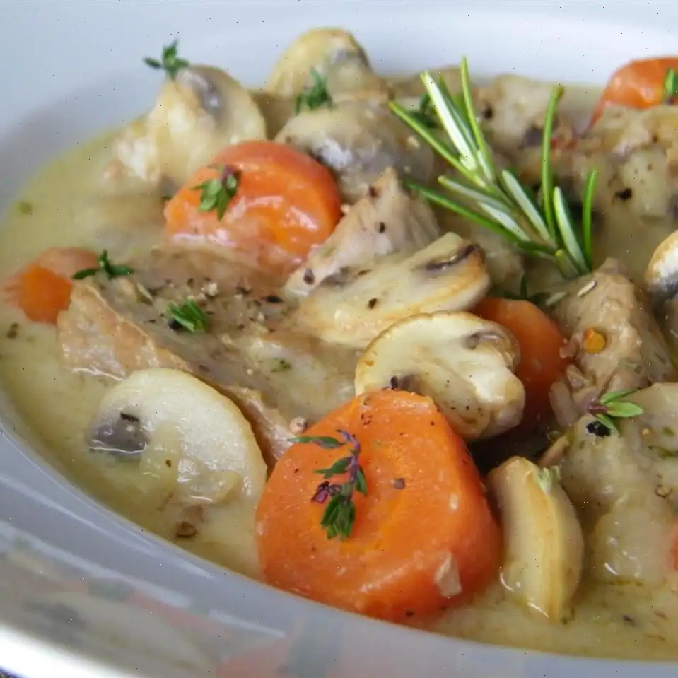 Veal Roast Blanquette Recipe