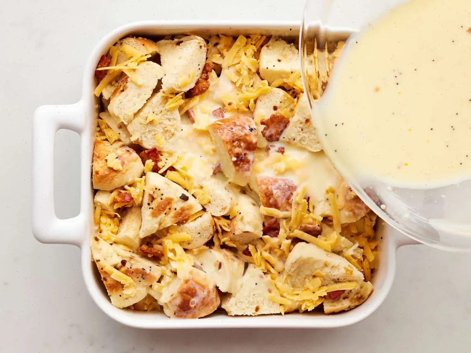 Everything Bagel Breakfast Casserole
