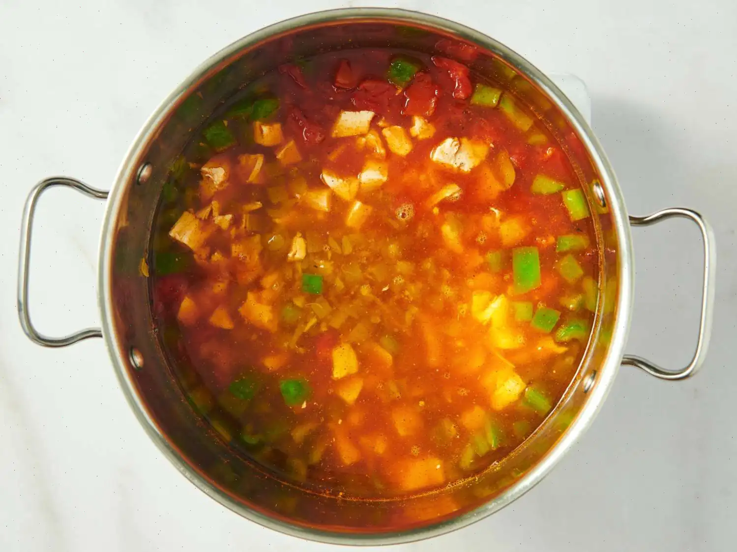 Chicken Tortilla Soup with Charred Corn and Fire-Roasted Tomatoes Recipe