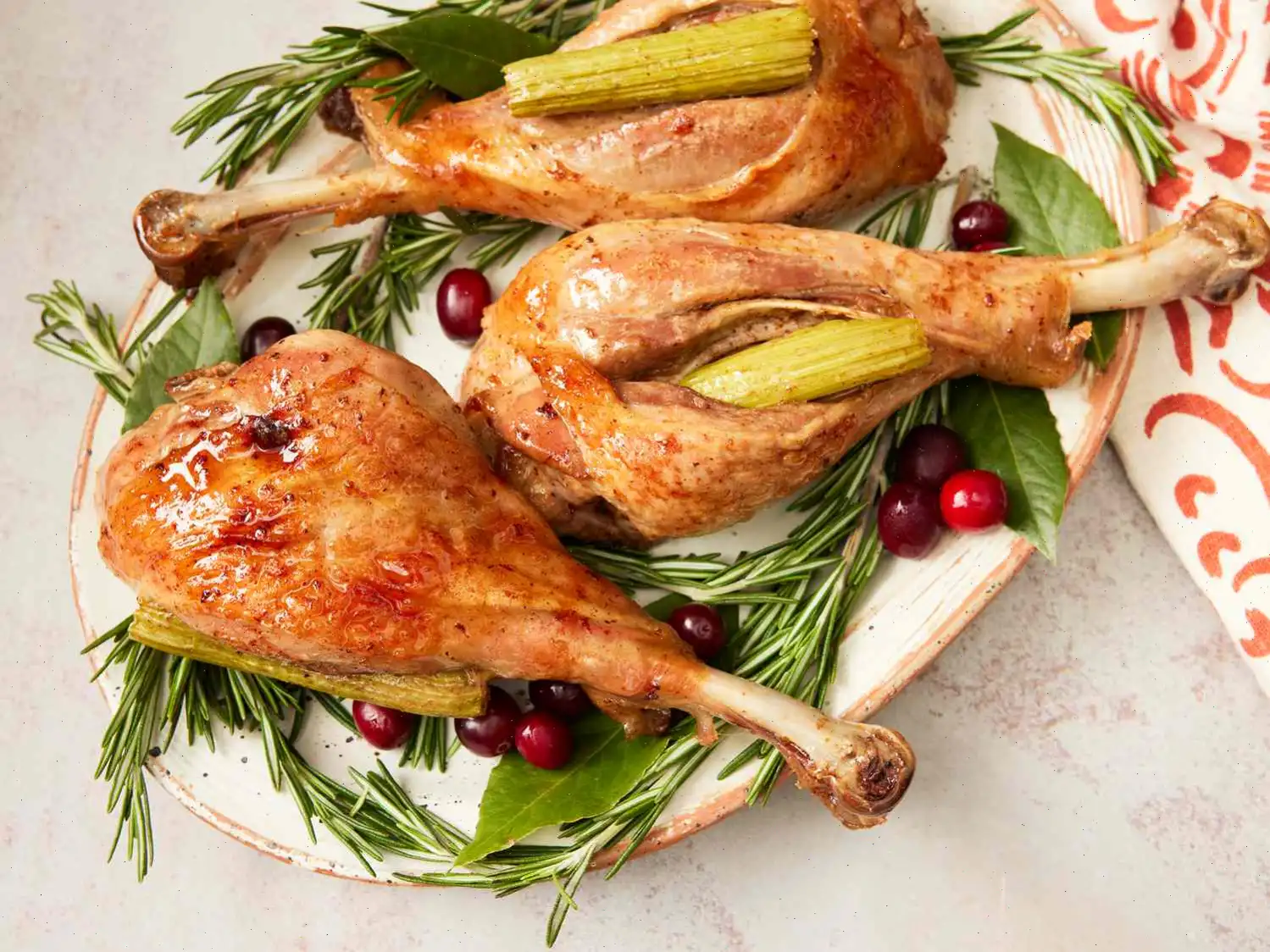 Roasted Turkey Legs Recipe
