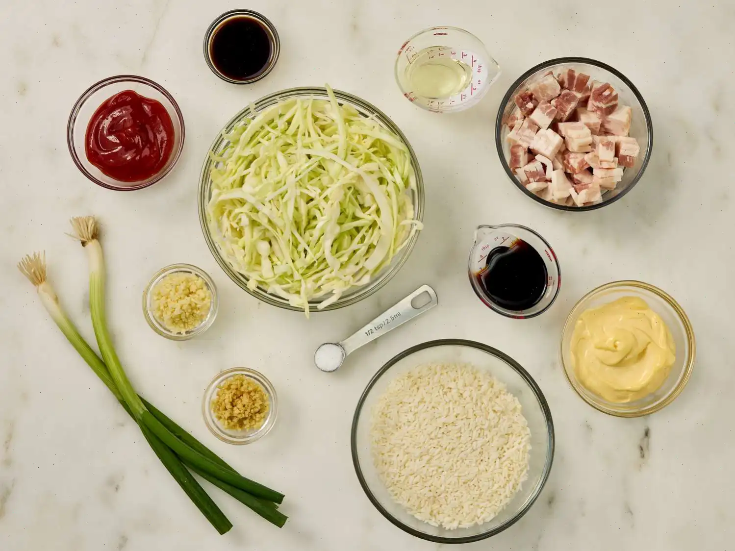 Okonomiyaki-Inspired Crispy Rice Recipe