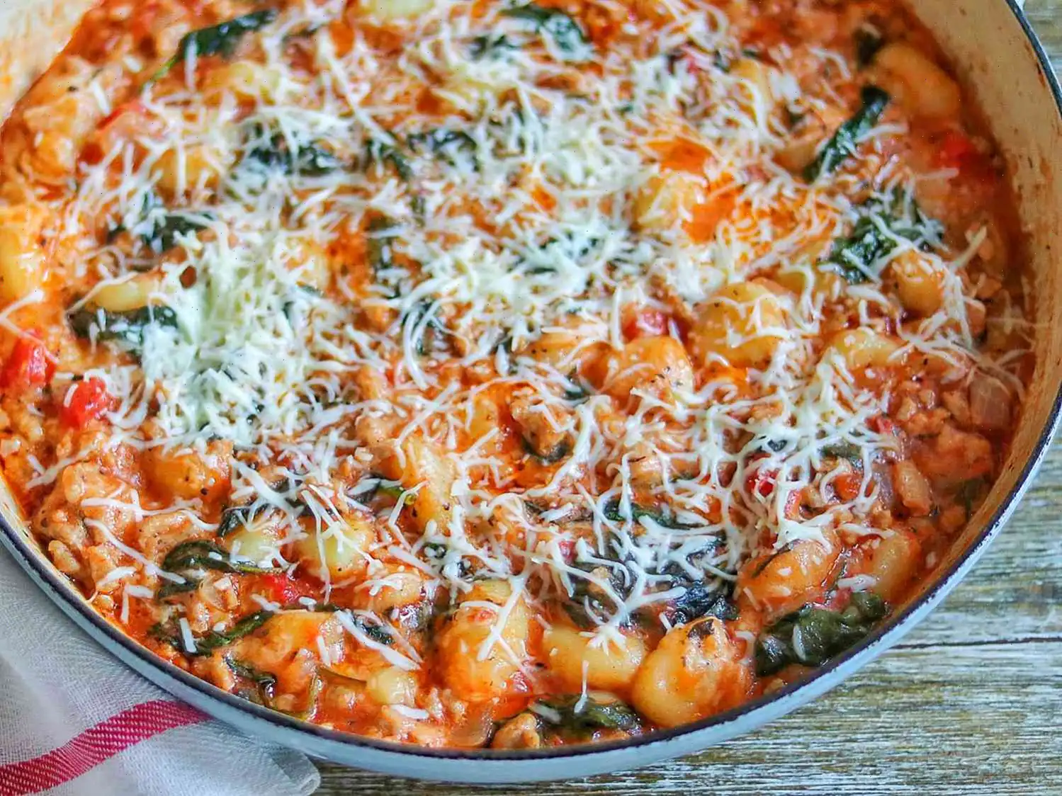 Italian Sausage and Gnocchi Skillet Recipe