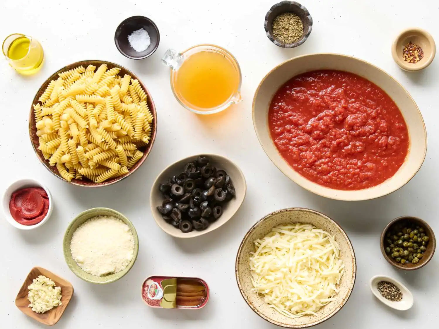 Puttanesca Pasta Bake Recipe