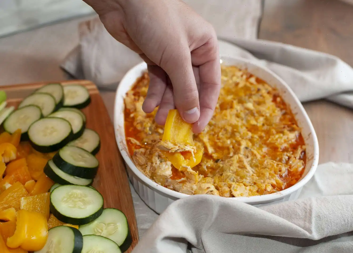 Instant Pot® Buffalo Ranch Chicken Dip Recipe