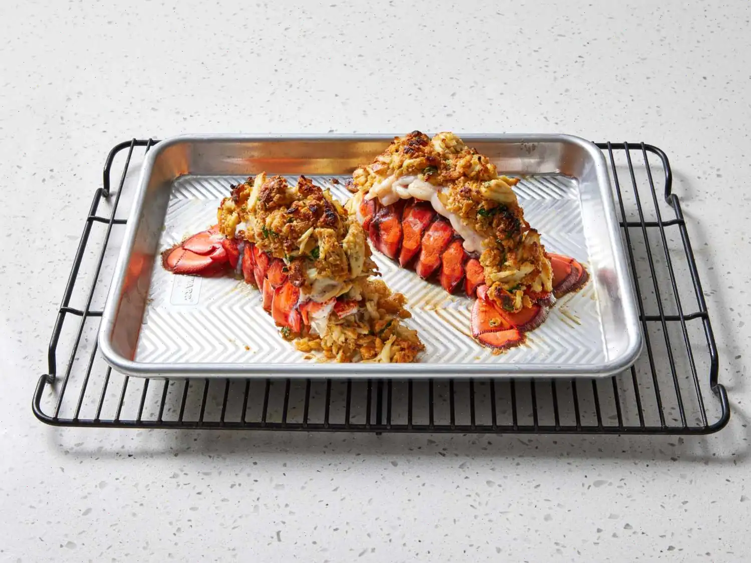 Crab-Stuffed Lobster Tail Recipe