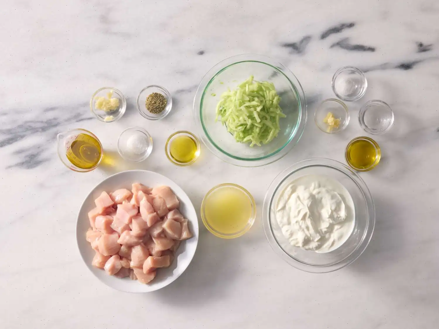 Chicken Souvlaki with Tzatziki Sauce Recipe