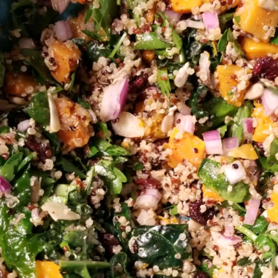 Quinoa, Butternut Squash, and Kale Salad Recipe