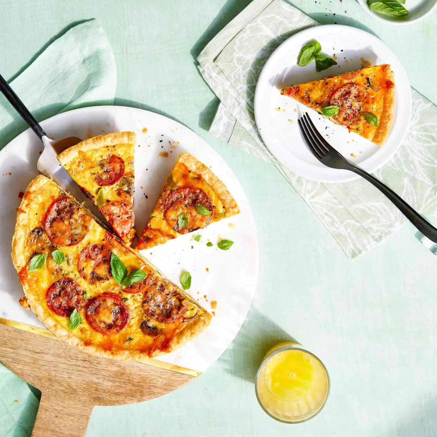 Loaded Vegetarian Quiche Recipe