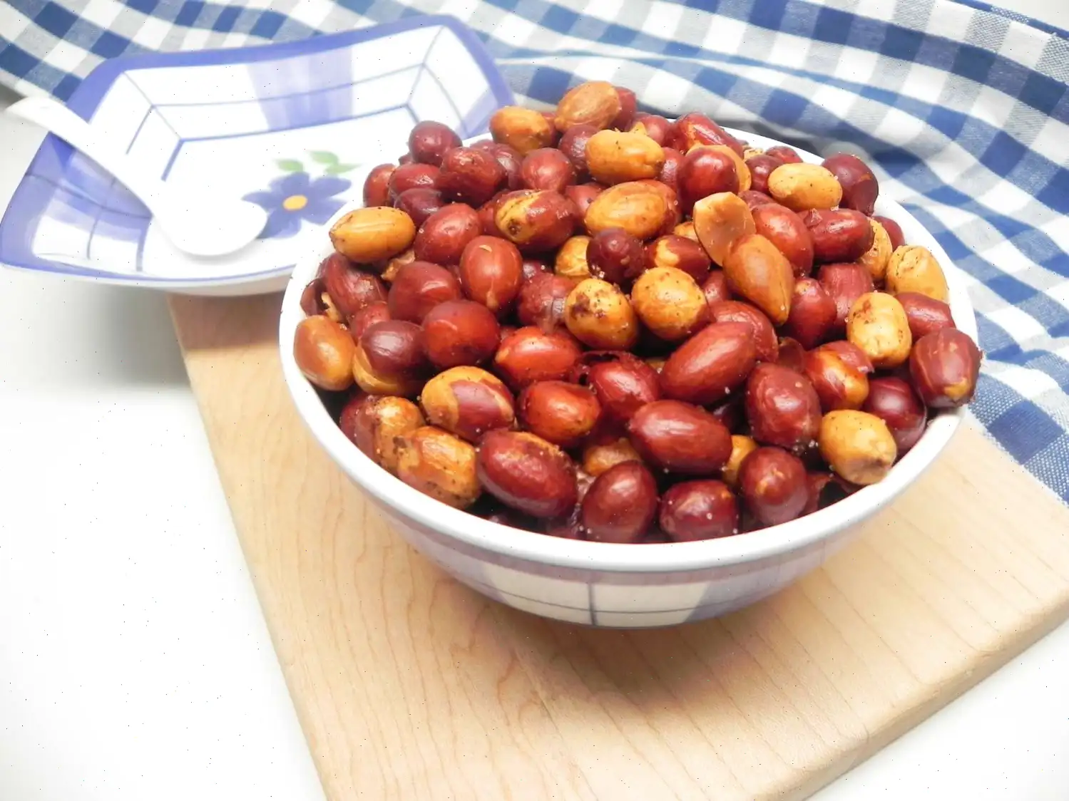 Air Fryer Spicy Roasted Peanuts Recipe