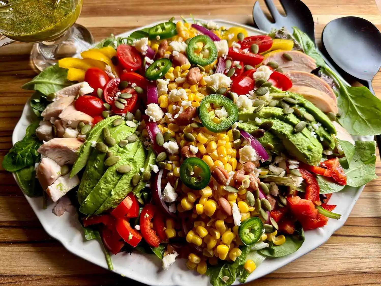 Southwest Chicken Power Salad Recipe