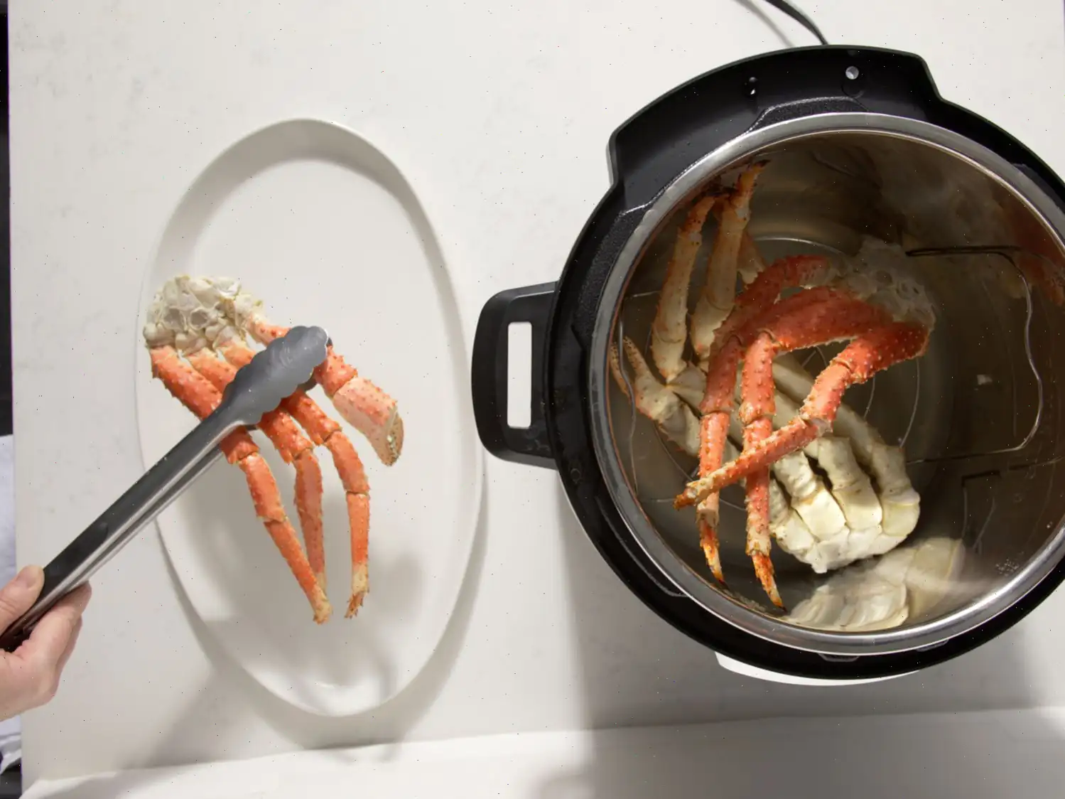 Instant Pot Simple Steamed Crab Legs Recipe