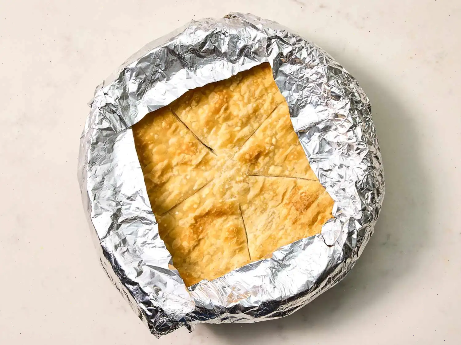 Dad's Leftover Turkey Pot Pie Recipe