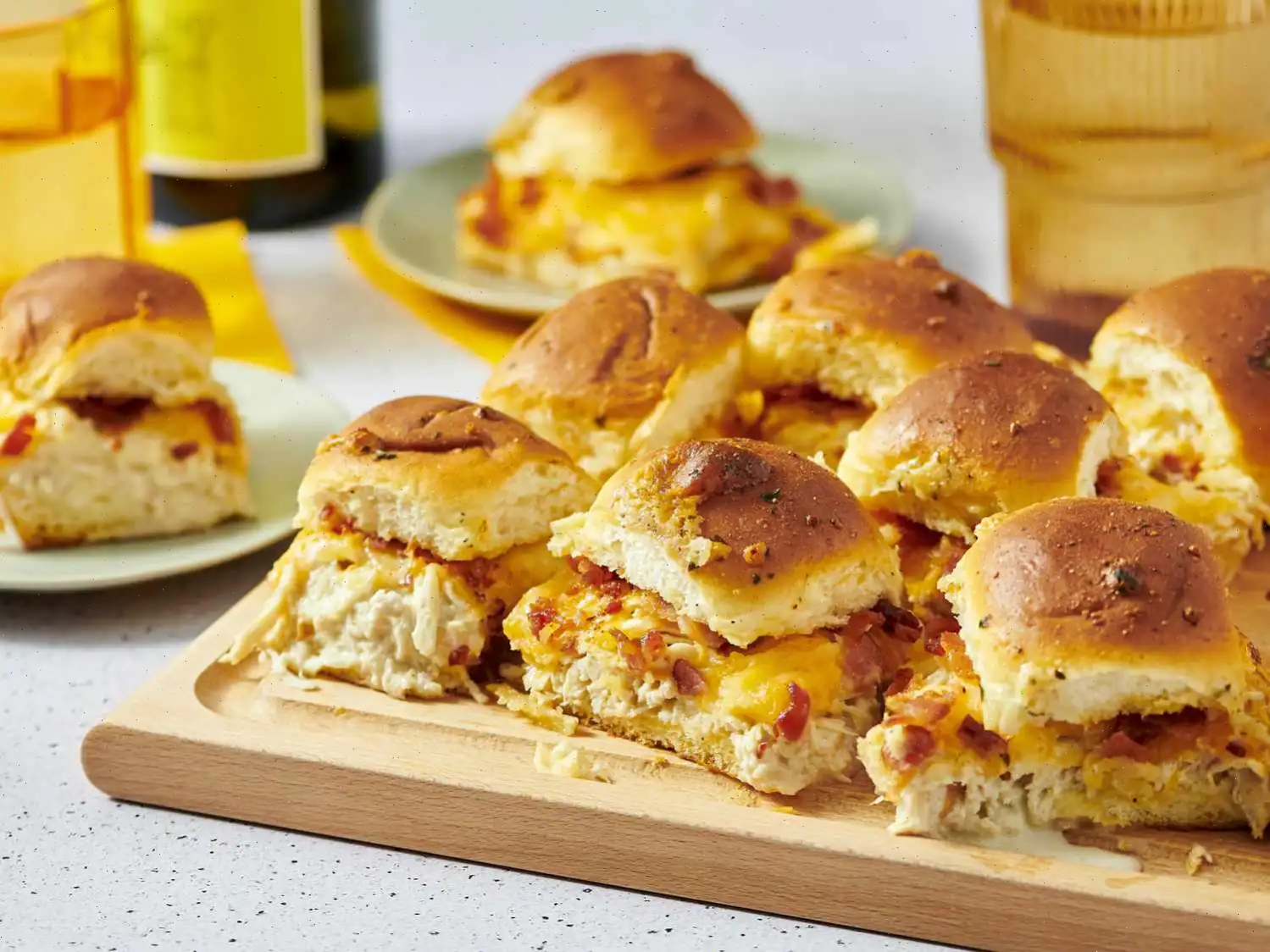 Chicken Bacon Ranch Sliders Recipe