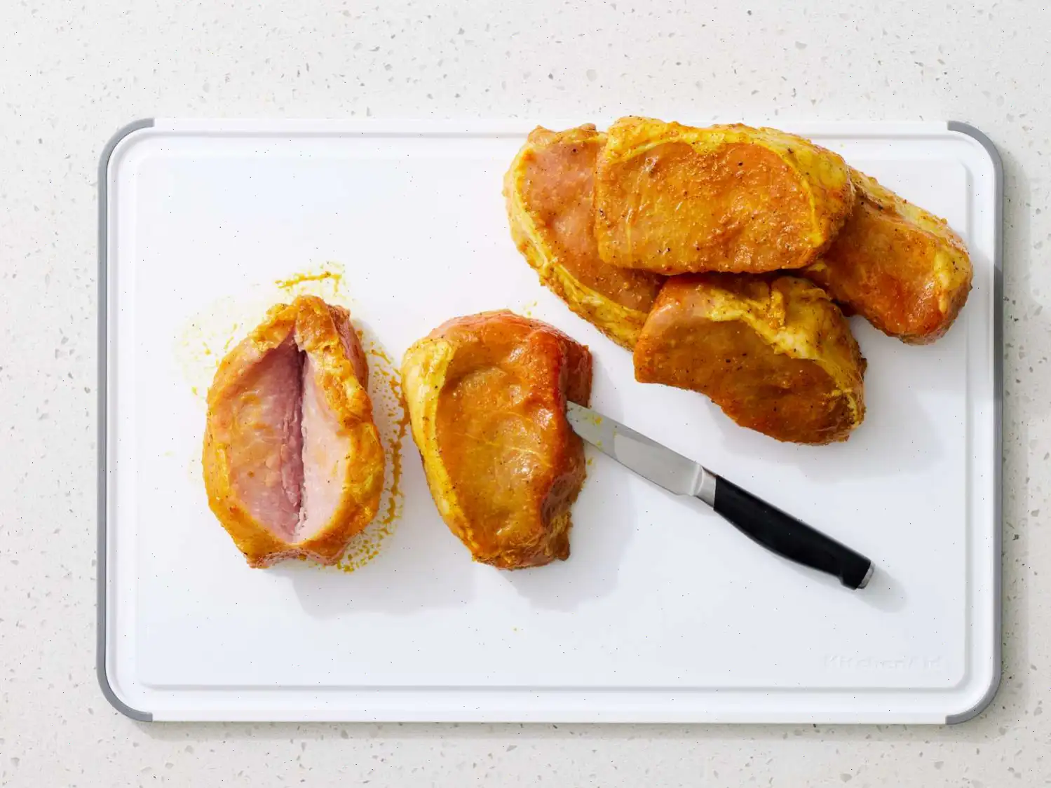 Oven-Baked Stuffed Pork Chops Recipe