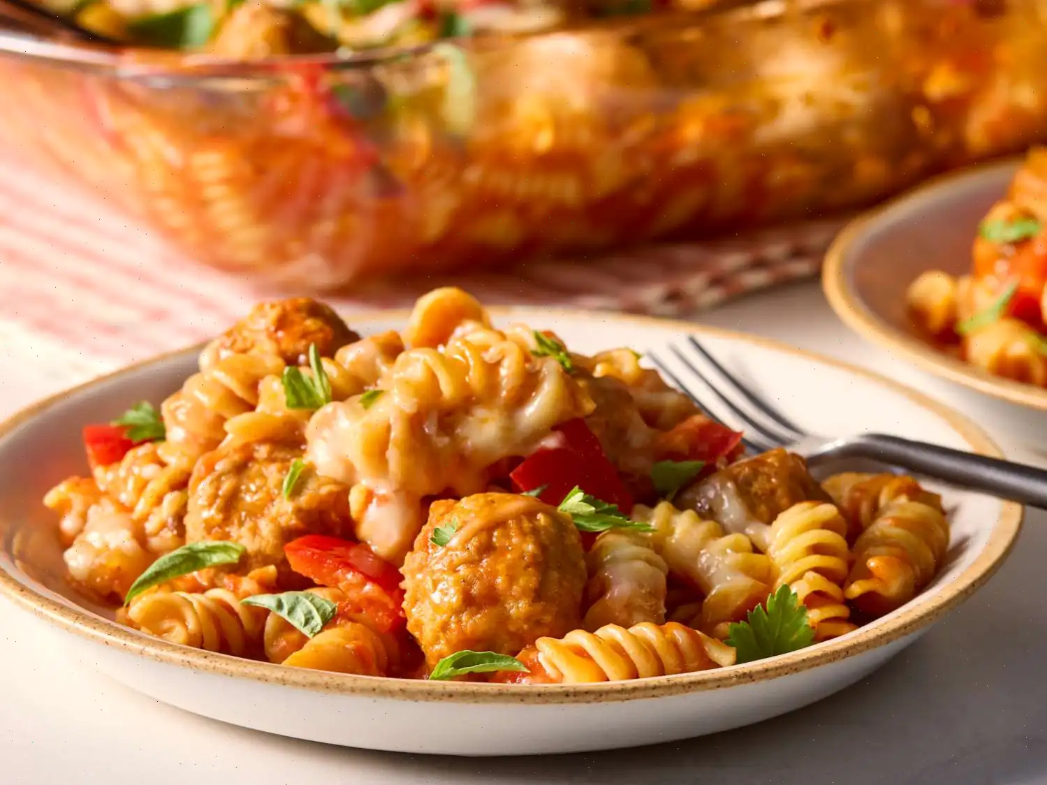 Dump and Bake Meatball Casserole Recipe