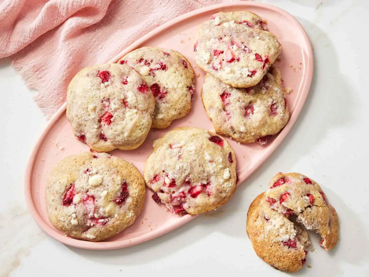 Strawberry Shortcake Cookies Recipe
