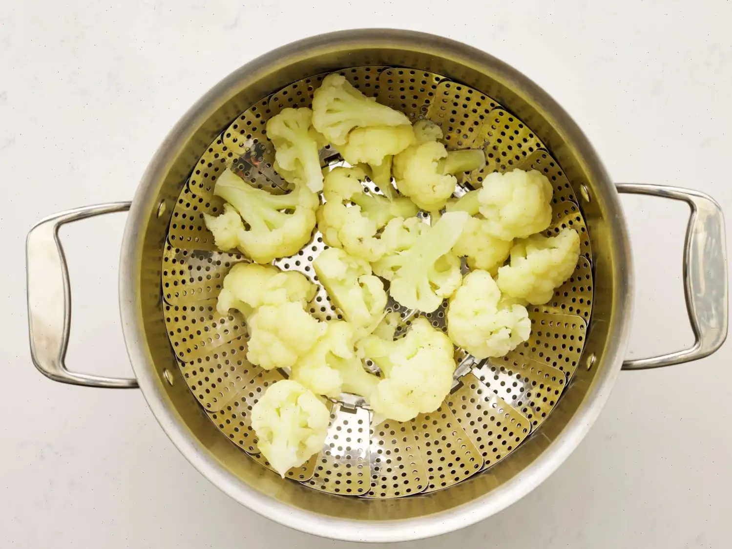 Garlic Mashed Cauliflower Recipe